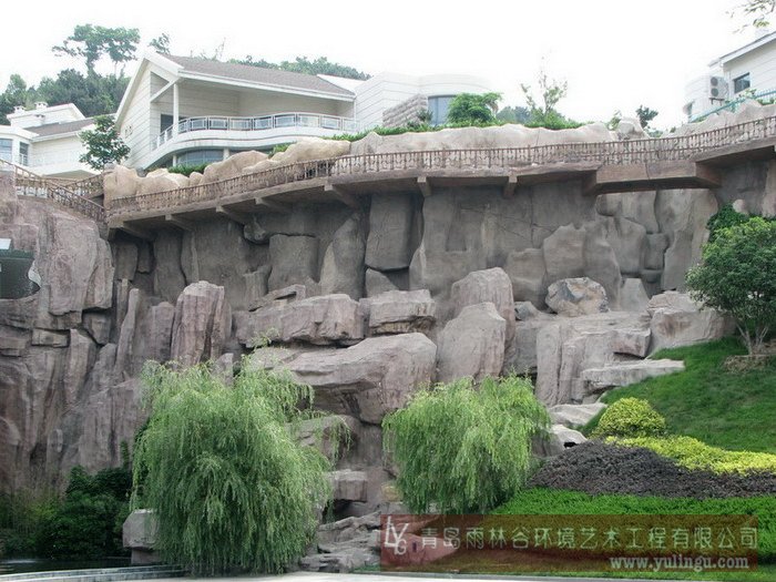 假山塑石 塑石假山;青岛雕塑; 塑石假山|青岛雕塑|青岛雨林谷环境艺术工程有限公司